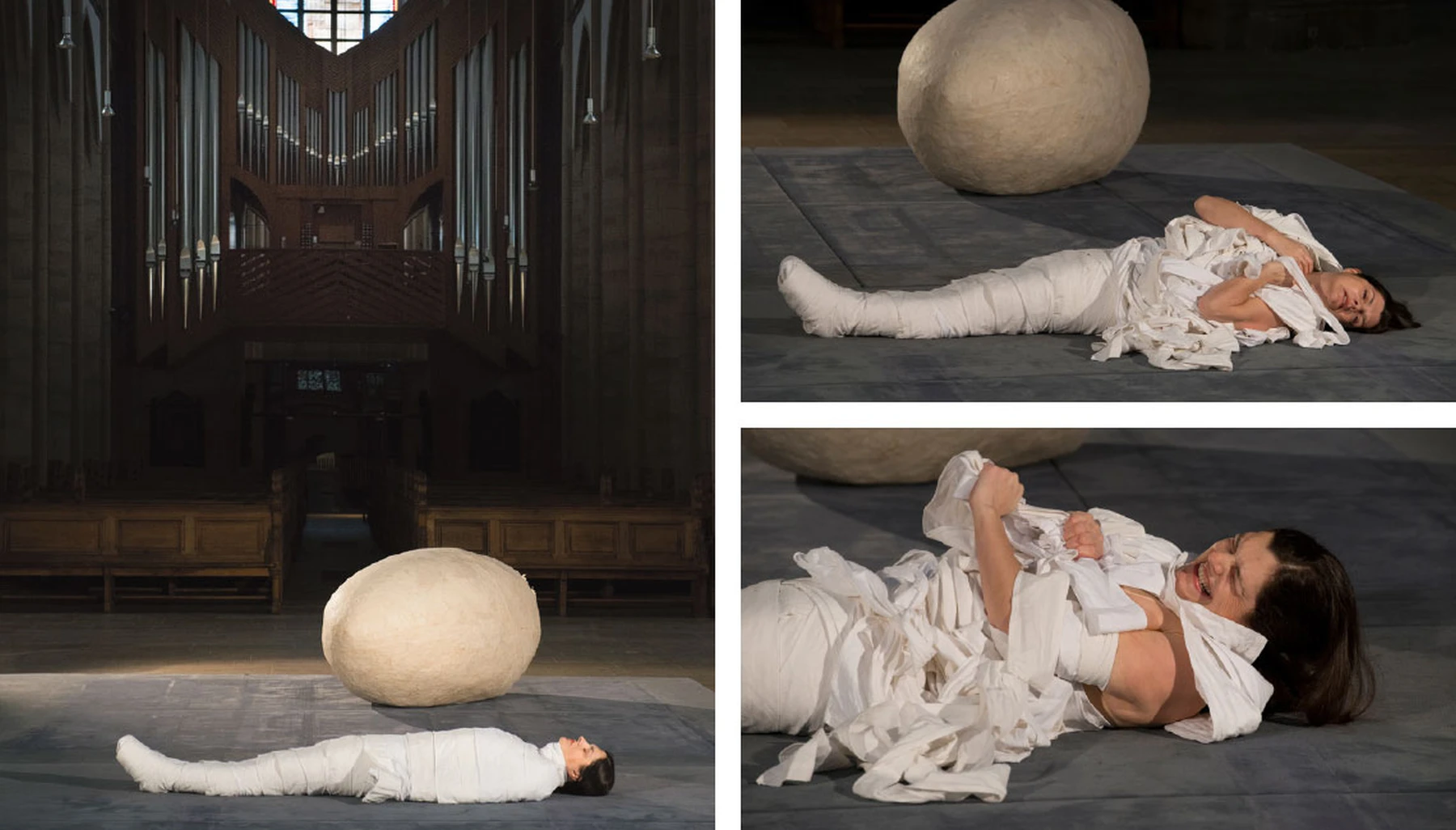 Befreit von meinen Banden - ein anderer Exodus, 2016, Performance