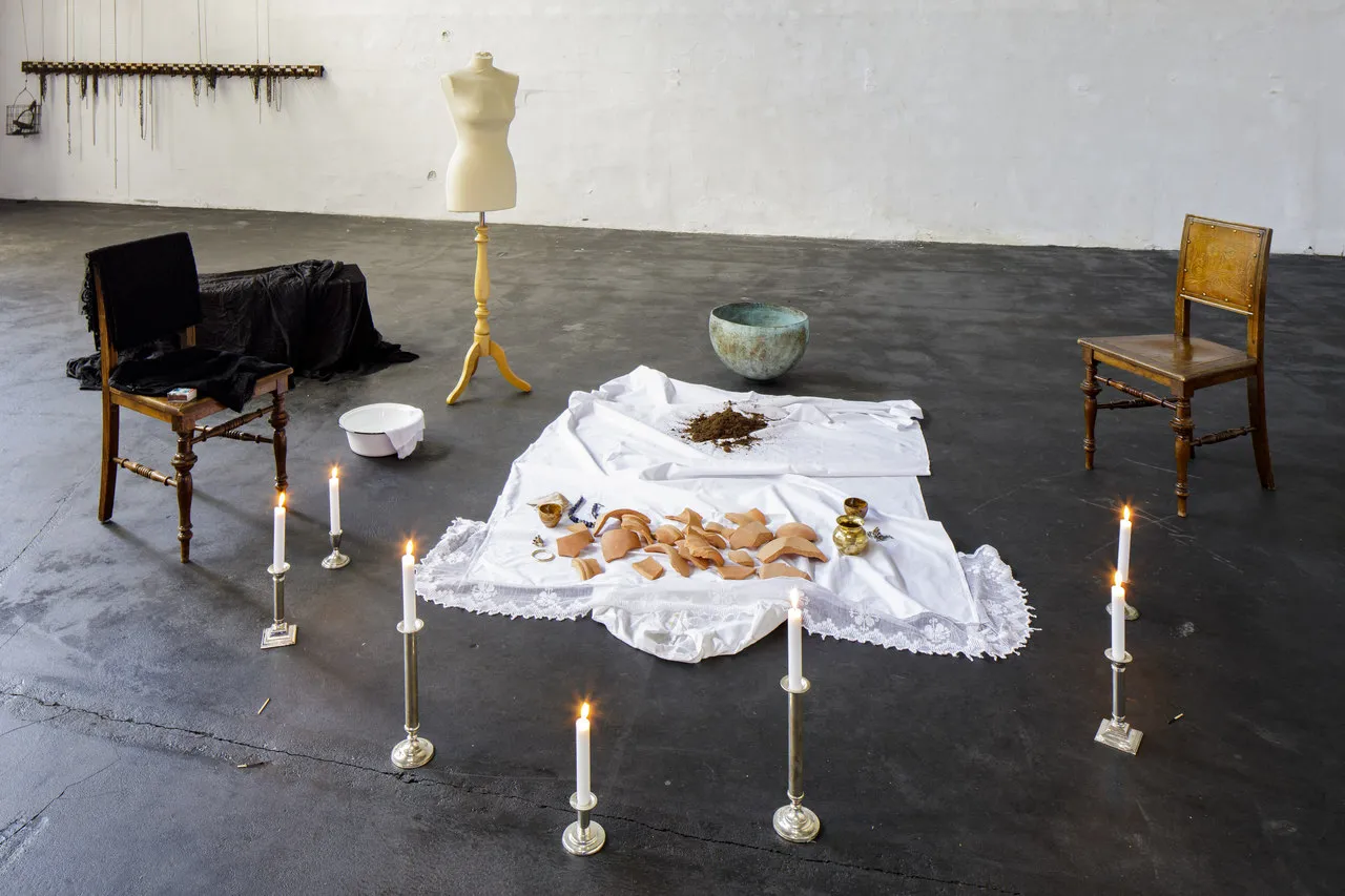 RITUAL 01, 2018, Performance, Schwarz Kaue, Künstlerzeche Unser Fritz 2/3, Herne